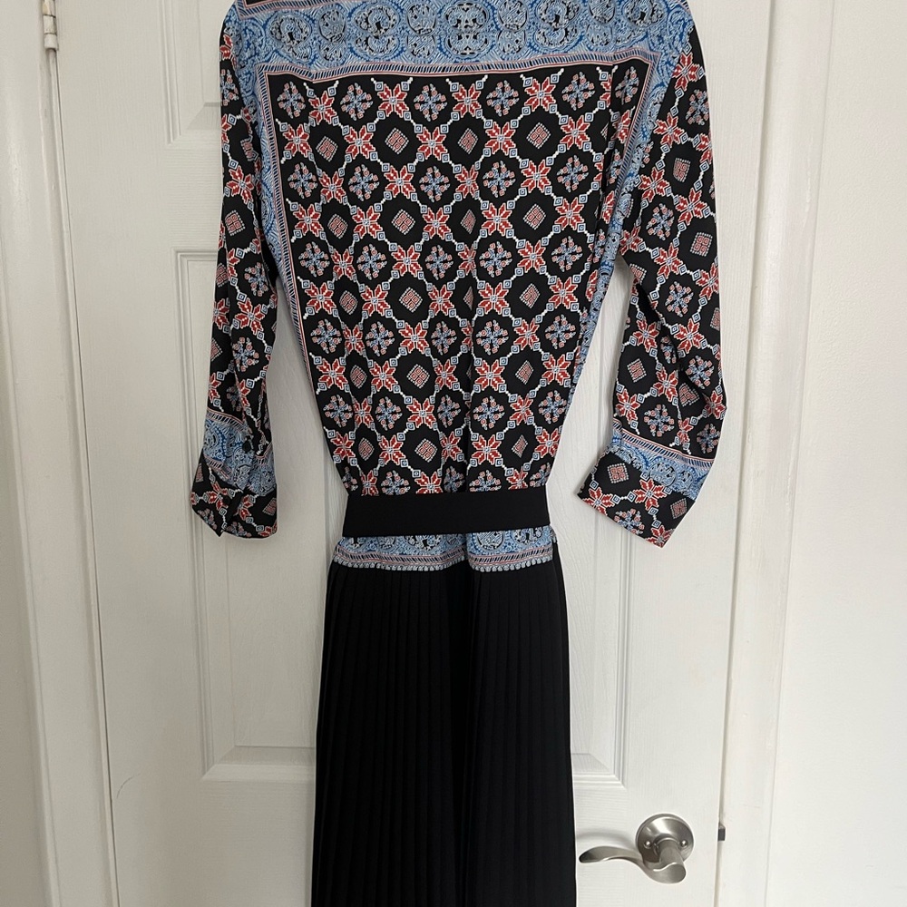 Sandro Rjoel Printed Midi Dress - Picture 10 of 11